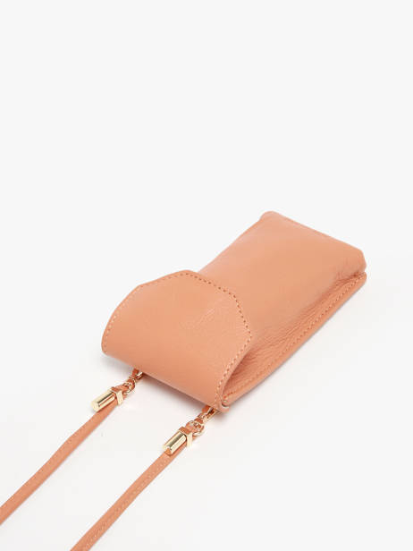 Etui Téléphone Eva Art Déco Cuir Paul marius Marron la suite art deco EVAART vue secondaire 2