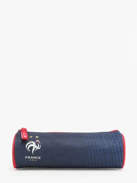 Trousse 1 Compartiment Federat. france football Bleu fff 24GX207P