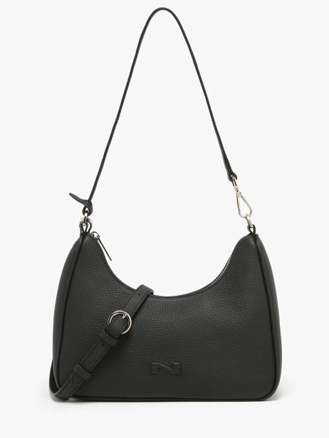 Sac Bandoulière Brasilia Cuir Nathan baume Noir n city 41