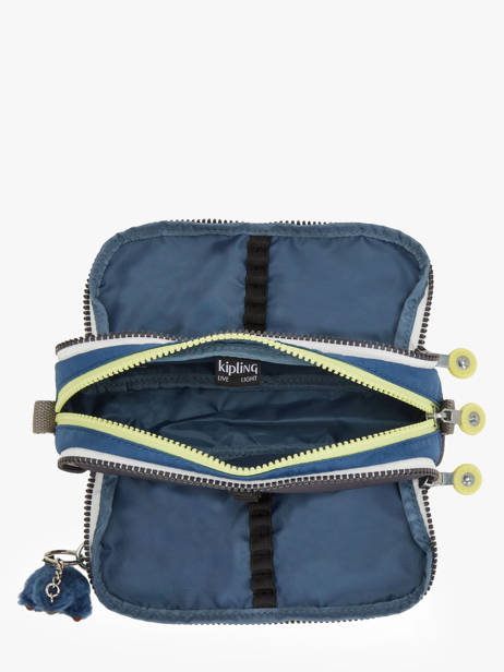 Trousse 3 Compartiments Back To School / Pbg Kipling Bleu back to school / pbg PBG13564 vue secondaire 1