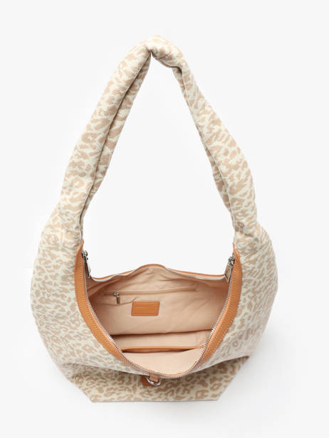 Sac Porté épaule Leopard Polyester Vanessa wu Beige leopard MA0130 vue secondaire 3