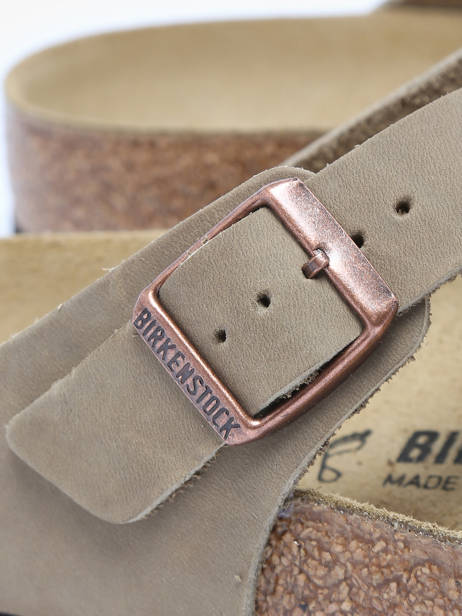 Tongs Gizeh Birkenstock Beige men 943811 vue secondaire 2