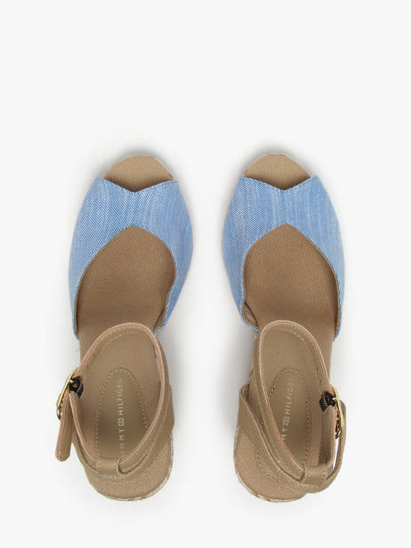 Sandales Tommy hilfiger Bleu women 8588C30 vue secondaire 3