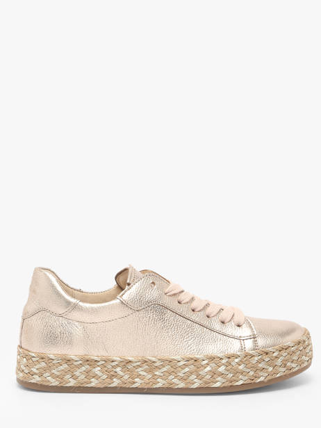 Sneakers En Cuir Gabor Or women 62