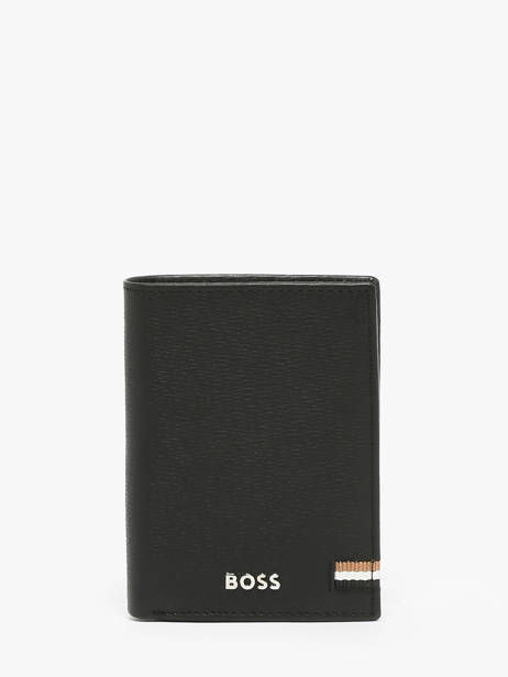 Portefeuille Porte-monnaie Iconic Cuir Hugo boss Noir iconic HLG421A