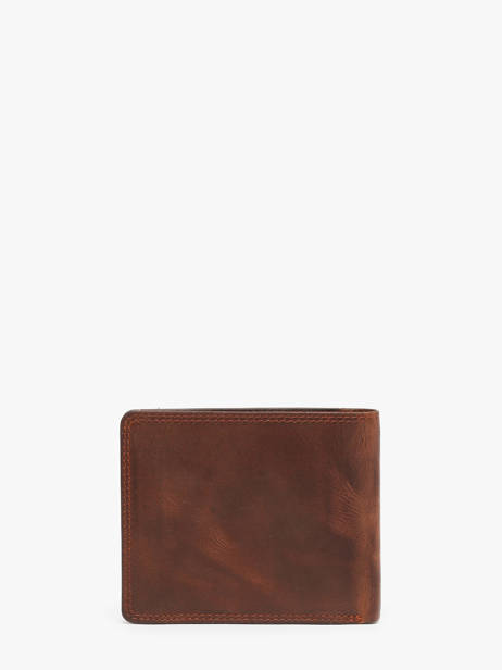 Portefeuille Porte-monnaie The Original Cuir Maverick Marron the original MAVTO003 vue secondaire 2