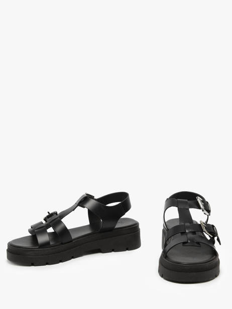 Sandales Teresa En Cuir Nuyou Noir women 37121 vue secondaire 2