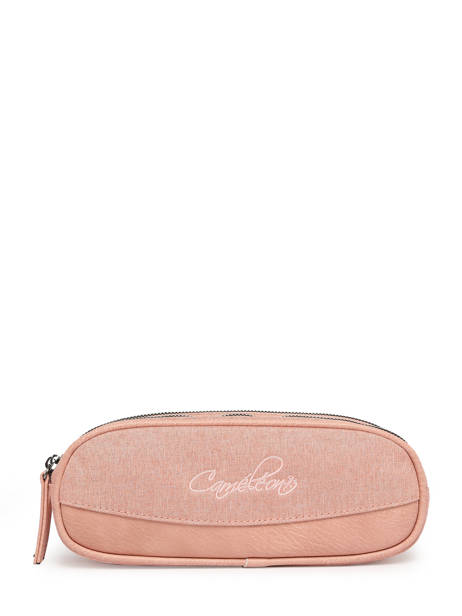 Trousse 2 Compartiments Vintage Color Cameleon Rose vintage color - VIC-TROU vue secondaire 3