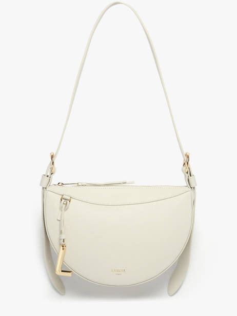 Sac Bandoulière Faubourg Cuir Lancel Blanc faubourg A13525