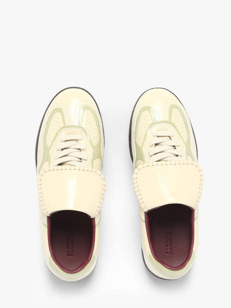 Sneakers Tb.490 Club Onix Cream En Cuir Alohas Beige women 10082902 vue secondaire 4
