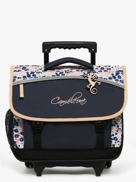 Cartable à Roulettes Enfant 2 Compartiments Cameleon Bleu actual CR38