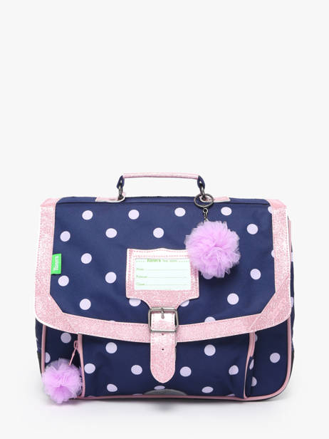 Cartable 1 Compartiment Tann's Bleu les fantaisies f 35325