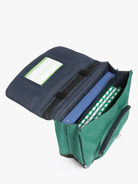Cartable 2 Compartiments Tann's Vert les fantaisies g 38126 vue secondaire 3