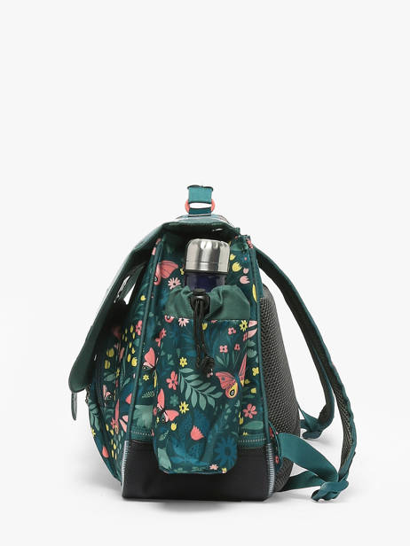 Cartable 2 Compartiments Tann's Vert les fantaisies f 33266 vue secondaire 2