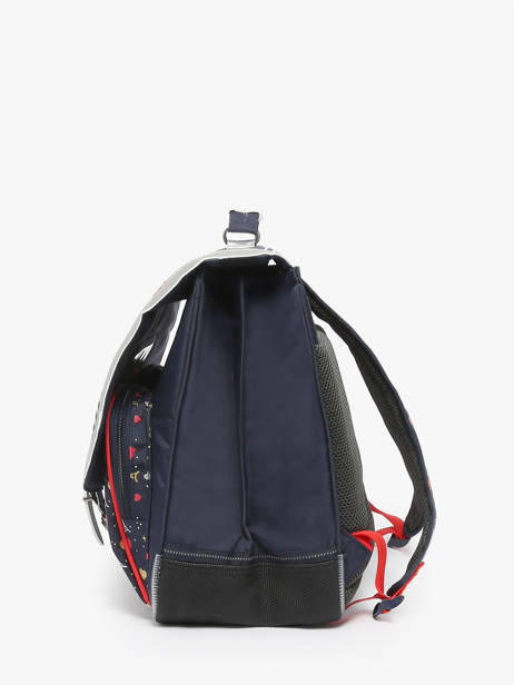 Cartable 2 Compartiments Tann's Bleu les fantaisies f 41321 vue secondaire 2