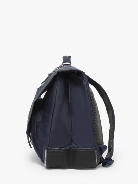 Cartable 2 Compartiments Tann's Bleu les fantaisies g 41142 vue secondaire 2