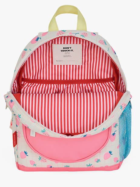 Sac à Dos Hello hossy Blanc cool kids O6 vue secondaire 3