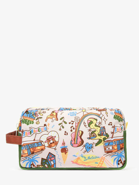 Trousse De Toilette Hello hossy Beige cool kids P vue secondaire 2