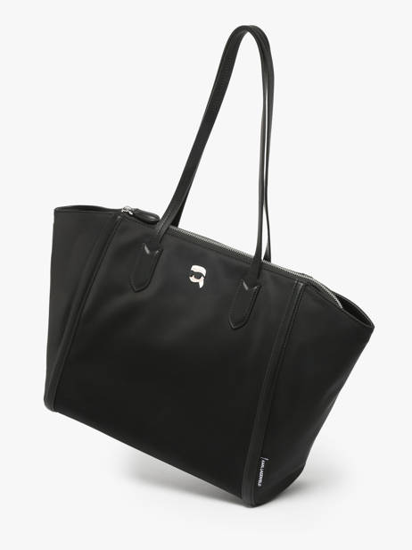 Sac Porté épaule K Ikon Nylon Karl lagerfeld Noir k ikon A3W30117 vue secondaire 2
