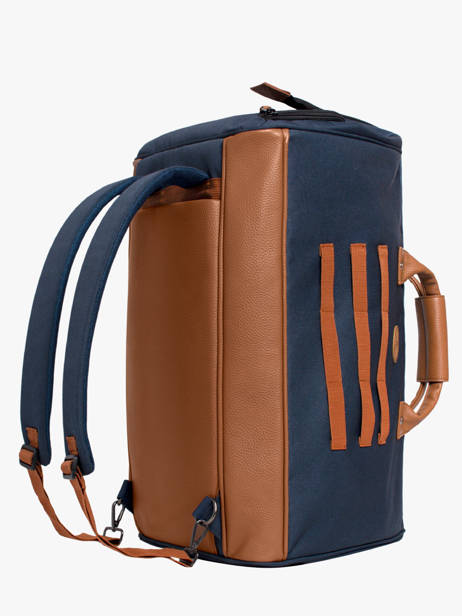 Sac De Voyage Cabine Sac à Dos Travel Cabaia Bleu travel DUFFV2 vue secondaire 3