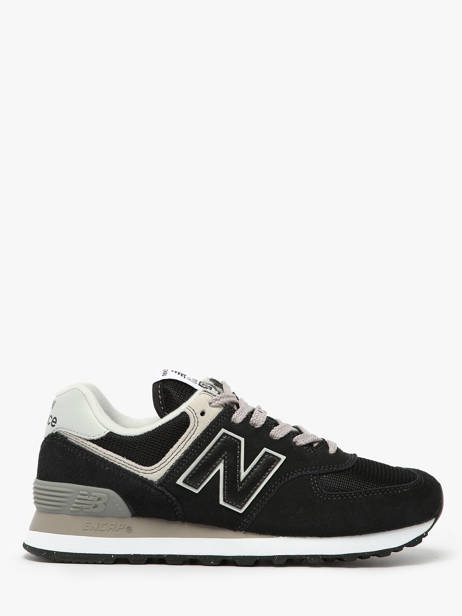 Sneakers 574 En Cuir New balance Noir boy ML574EVB