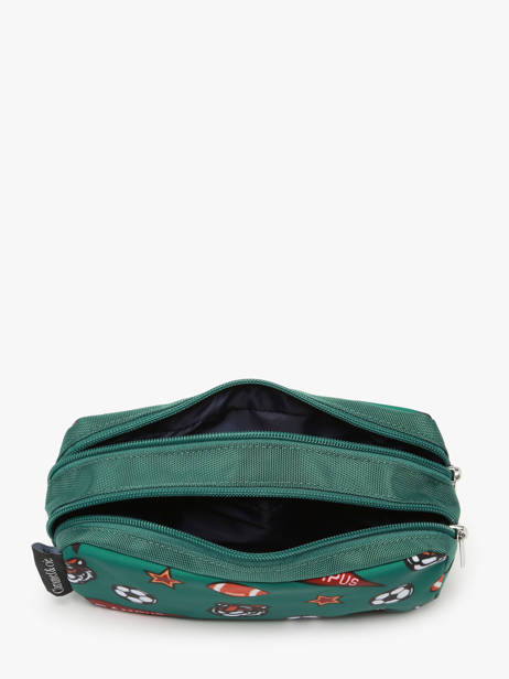 Trousse 2 Compartiments Fier Caramel et cie Vert fier GA vue secondaire 1