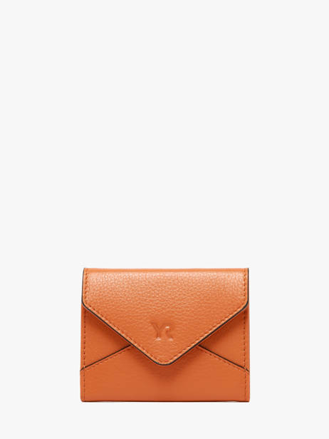 Porte-monnaie Enveloppe Cuir Yves renard Orange enveloppe 29250