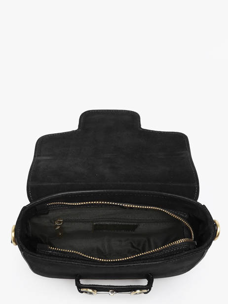 Sac Bandoulière Velvet Cuir Milano Noir velvet VE260611 vue secondaire 3