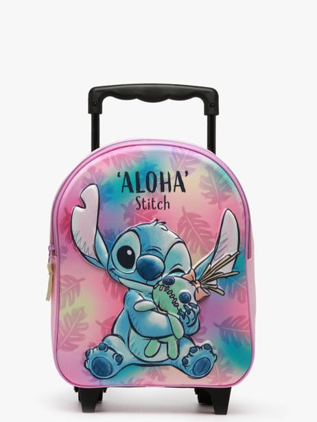 Mini Sac A Dos à Roulettes  Lilo & stitch Rose great escapes 79500304