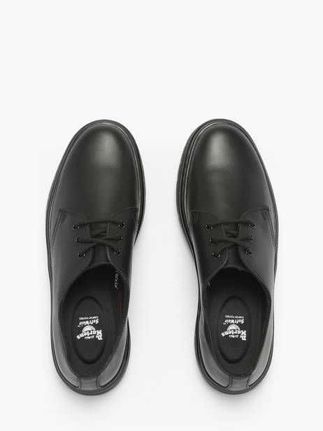 Chaussures Derbies Brookline Low En Cuir Dr martens Noir boy 41553001 vue secondaire 3