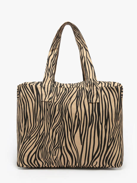 Le Sac Porté épaule A4 Célestins Coton Recyclé Rivedroite Bleu wild tribe CELESWIL vue secondaire 4