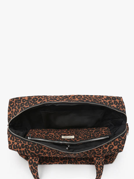 Sac Porté épaule Darcy Coton Recyclé Rivedroite Marron wild tribe DARCYWIL vue secondaire 3