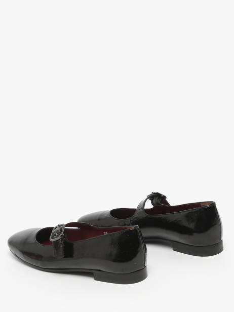 Ballerines En Cuir Aliwell Noir women A2717 vue secondaire 3