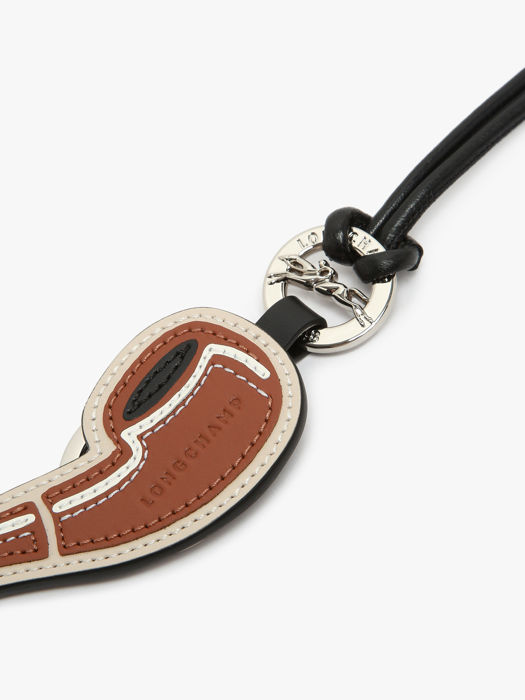 Longchamp Porte-clés pipe Porte clés Marron