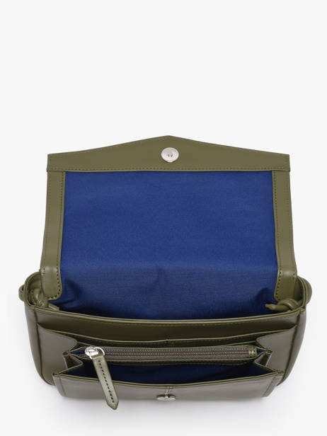 Sac Bandoulière Charlotte Cuir Le tanneur Vert charlotte TOTT3C01 vue secondaire 3