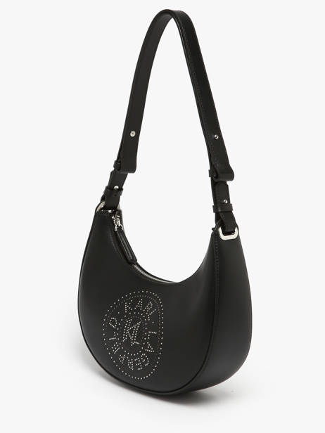 Sac Porté épaule K Circle Cuir Karl lagerfeld Noir k circle A4W30069 vue secondaire 2