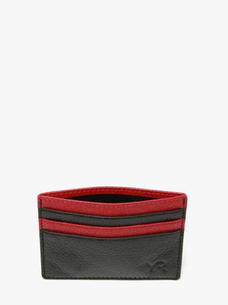 Porte-cartes Bicolor Cuir Yves renard Noir bicolor 242 vue secondaire 1