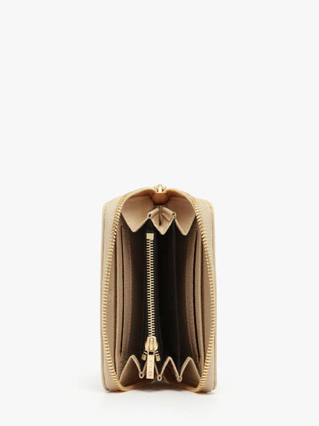 Porte-monnaie Torsade Cuir Etrier Beige torsade ETOS096M vue secondaire 3