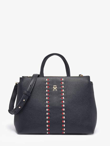 Sac Porté Main Timeless Polyester Tommy hilfiger Bleu timeless AW18155
