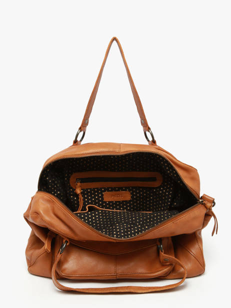 Sac Shopping Fatima Cuir Pieces Marron fatima 17090746 vue secondaire 3