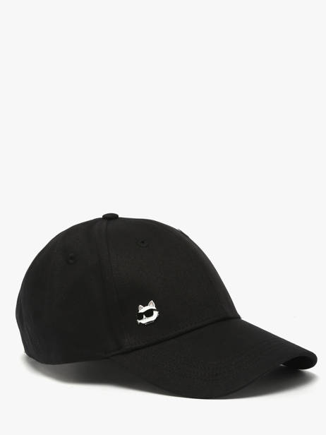 Casquette Choupette Pin Karl lagerfeld Noir k ikon B1W33018 vue secondaire 1