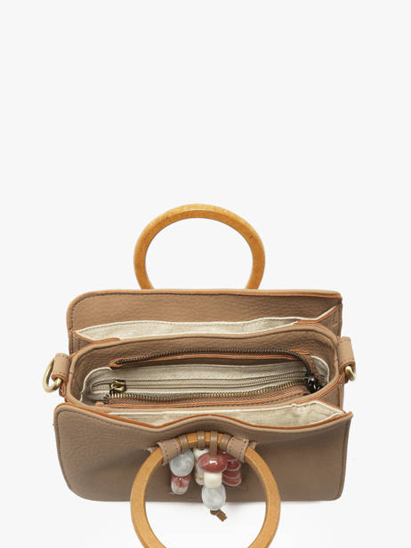 Sac Bandoulière Camomille Pearl Woomen Beige camomille pearl WCAE1S vue secondaire 4