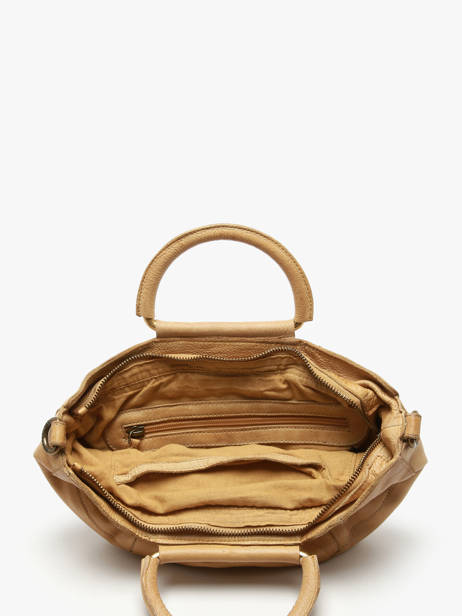 Sac Bandoulière Heritage Cuir Biba Jaune heritage MIB1L vue secondaire 3