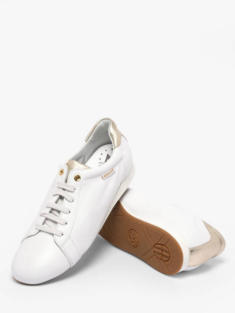Sneakers En Cuir Mephisto Blanc women P5149766 vue secondaire 2