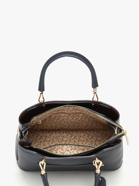 Sac Bandoulière Grained Miniprix Bleu grained H6931 vue secondaire 2