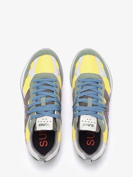 Sneakers Sun68 Vert men Z3611884 vue secondaire 3