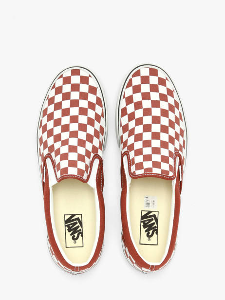 Sneakers Vans Rouge men DAHFSB1 vue secondaire 3