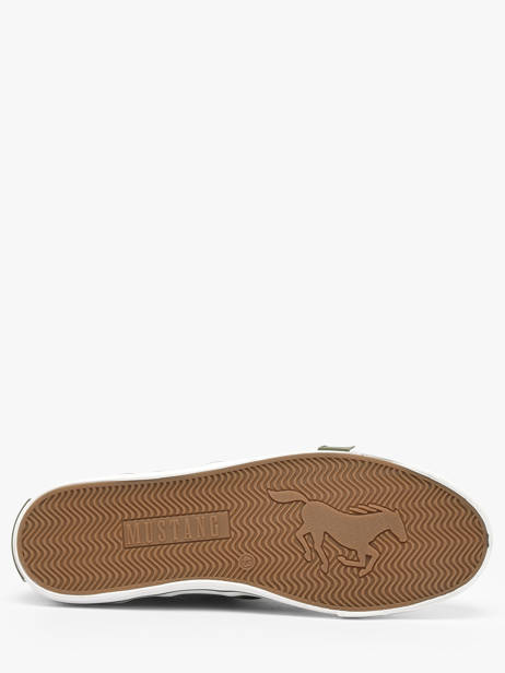 Sneakers Mustang Vert men M0151005 vue secondaire 4
