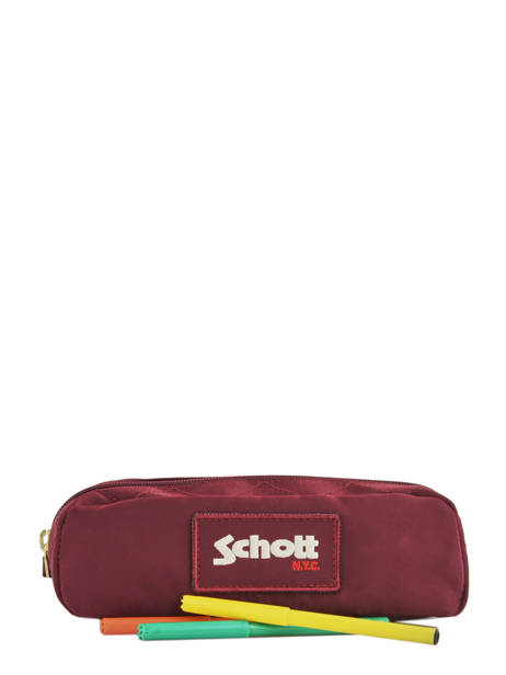 Trousse 1 Compartiment Army Schott Marron army 18-11704 vue secondaire 1