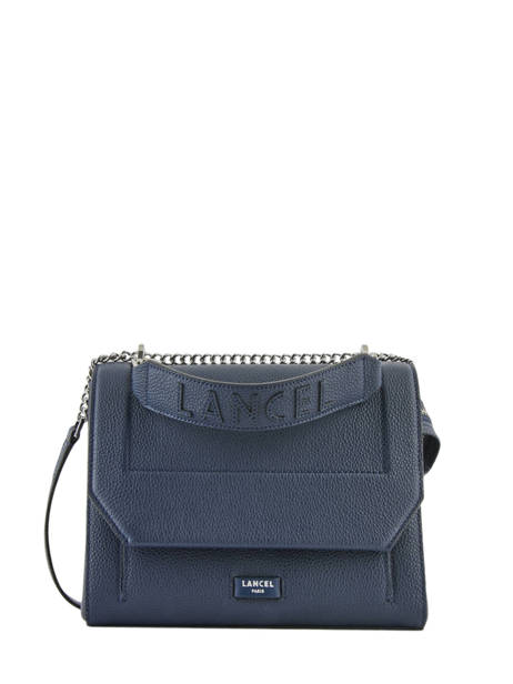 Sac à Main M Ninon Cuir Lancel Bleu ninon A09222